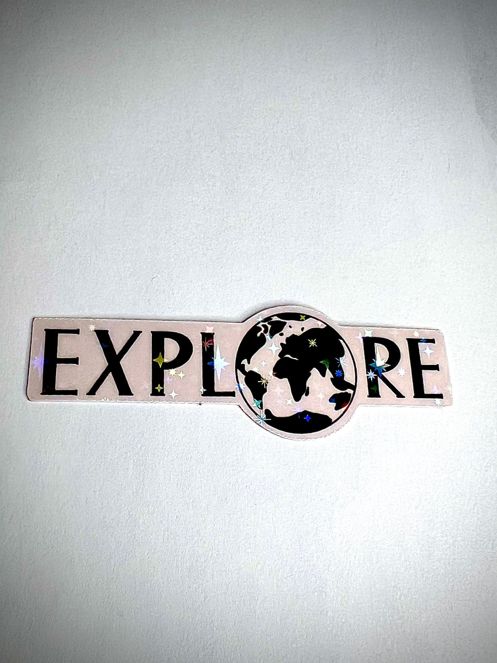 Explore travel sticker - waterproof vinyl decal for tumblers, notebooks, laptops, and more
