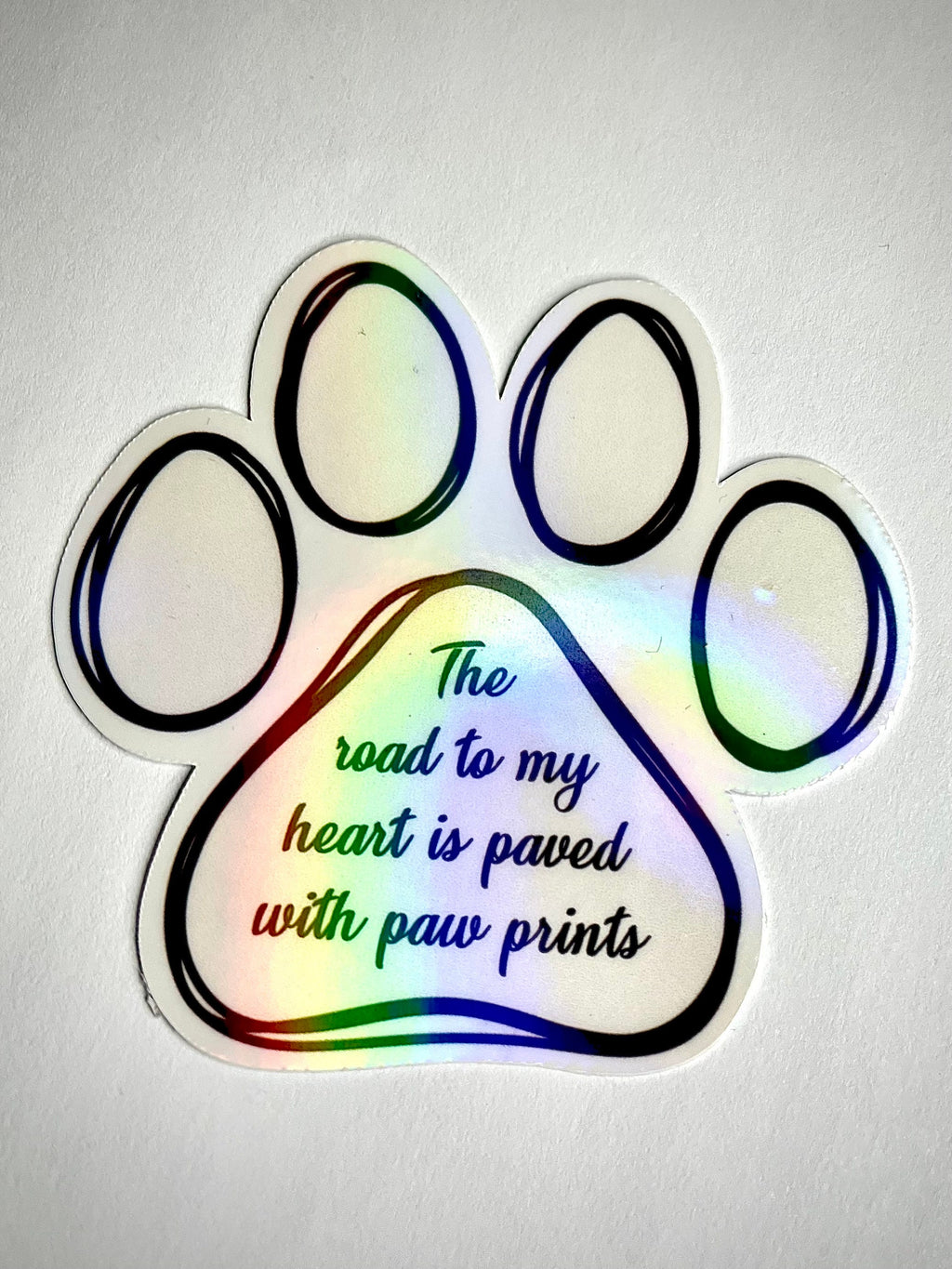Custom pet photo sticker - personalized waterproof vinyl decal for laptops, mirrors, tumblers, and more