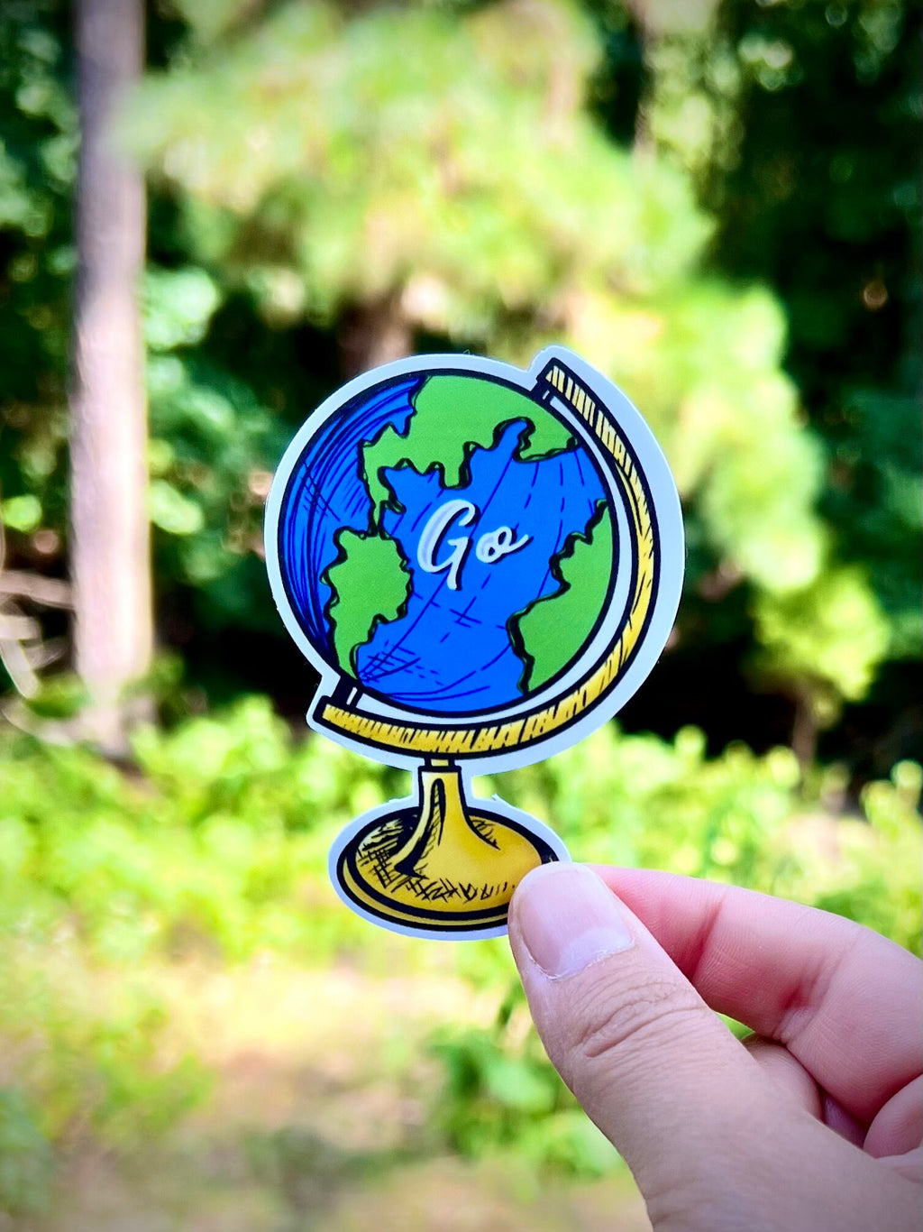 Call of adventure sticker - waterproof vinyl decal for laptops, mirrors, tumblers, and more