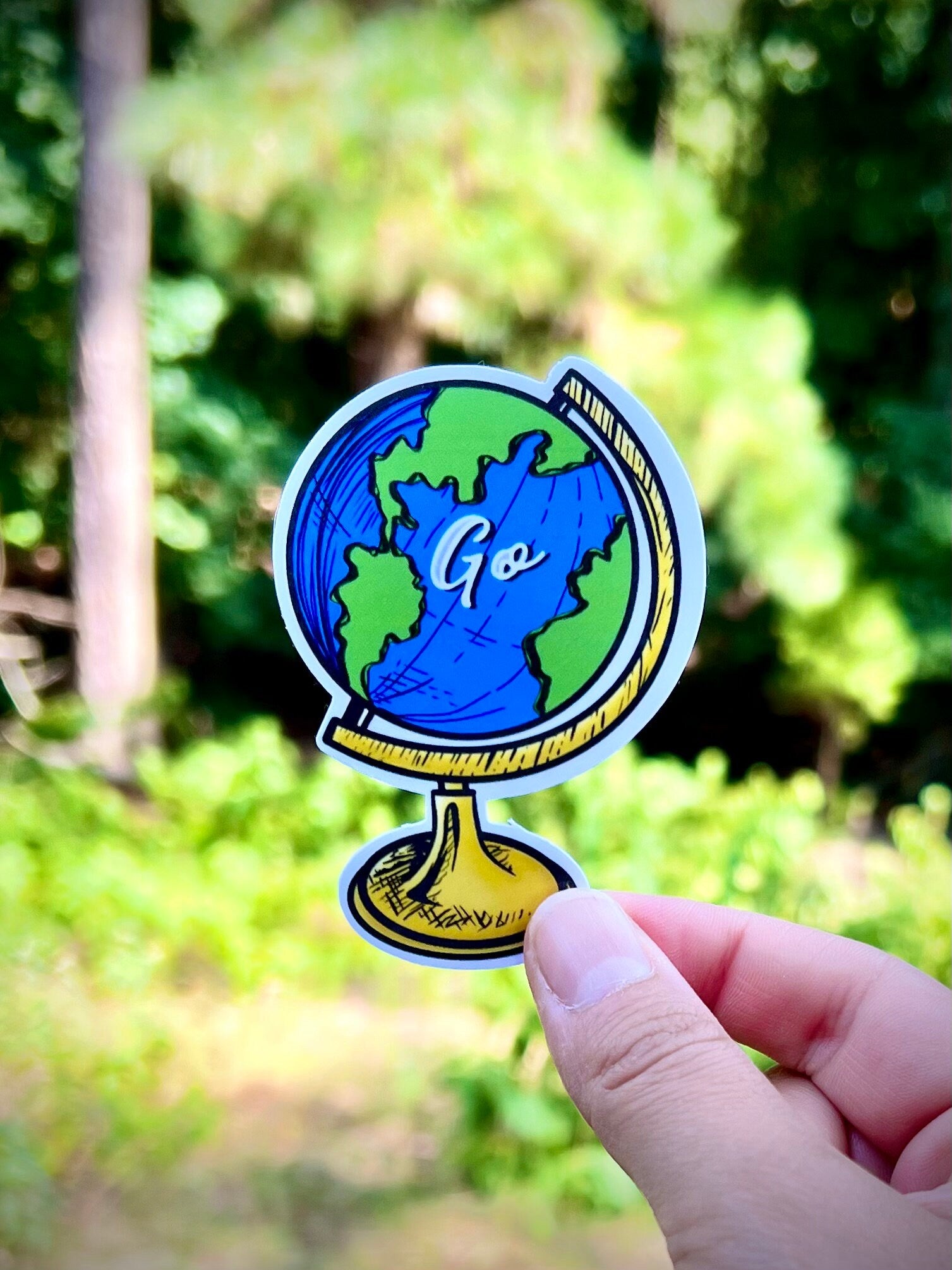 Call of adventure sticker - waterproof vinyl decal for laptops, mirrors, tumblers, and more