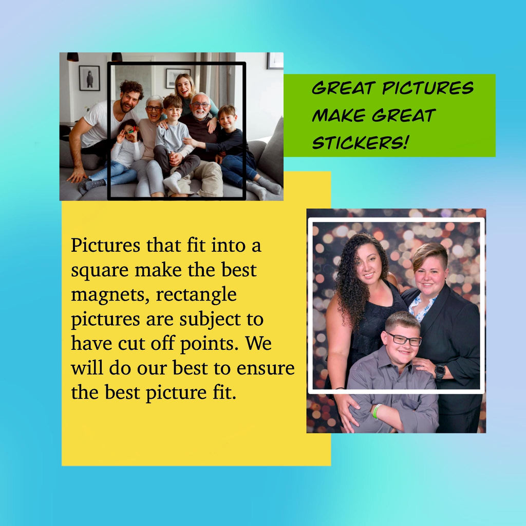 Custom Photo Magnets: Square Keepsake, Personalized Gift