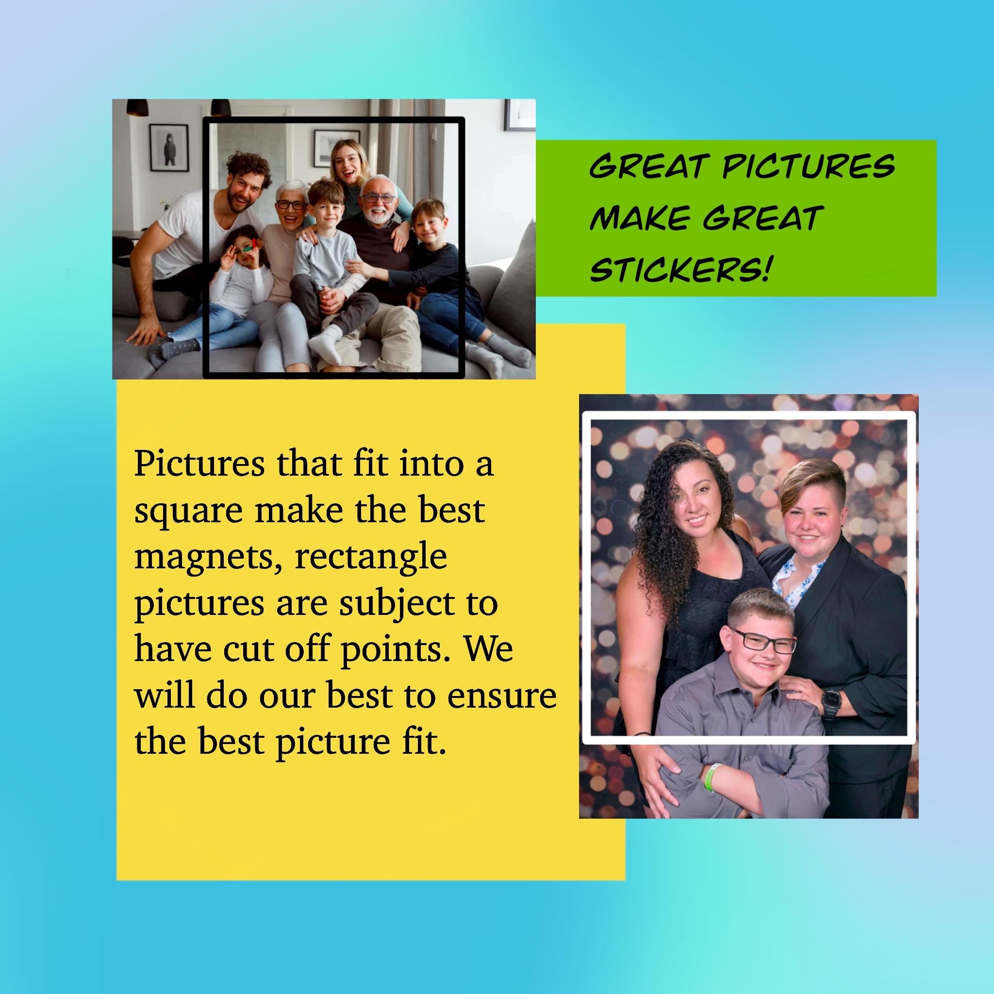 Custom Photo Magnets: Square Keepsake, Personalized Gift