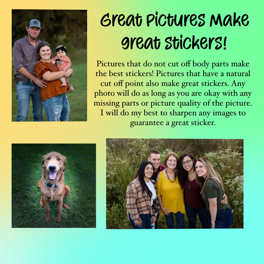 Personalized Waterproof Vinyl Stickers