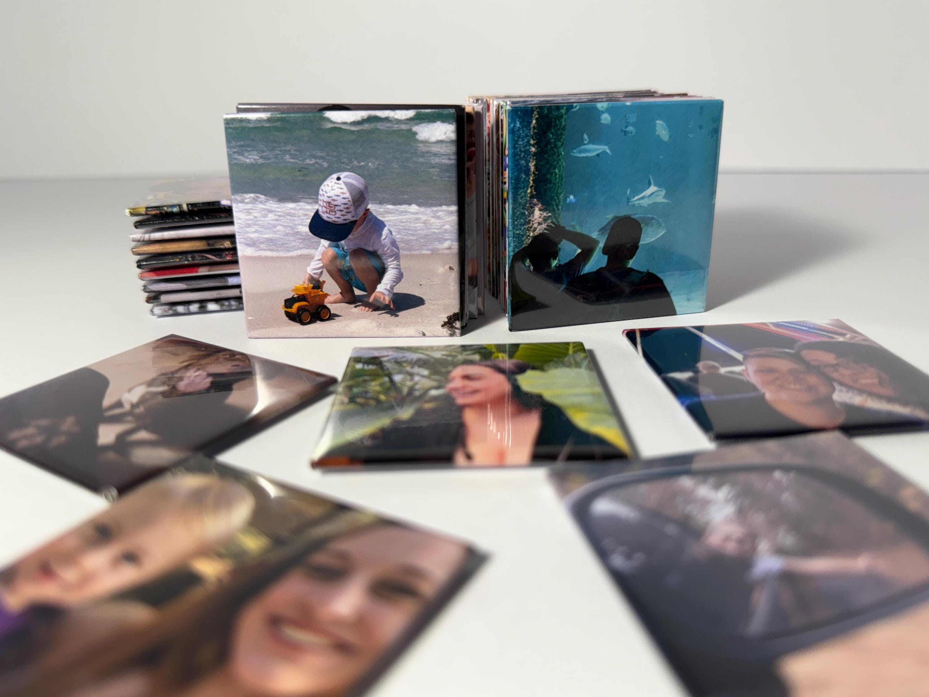 Custom Photo Magnets: Square Keepsake, Personalized Gift
