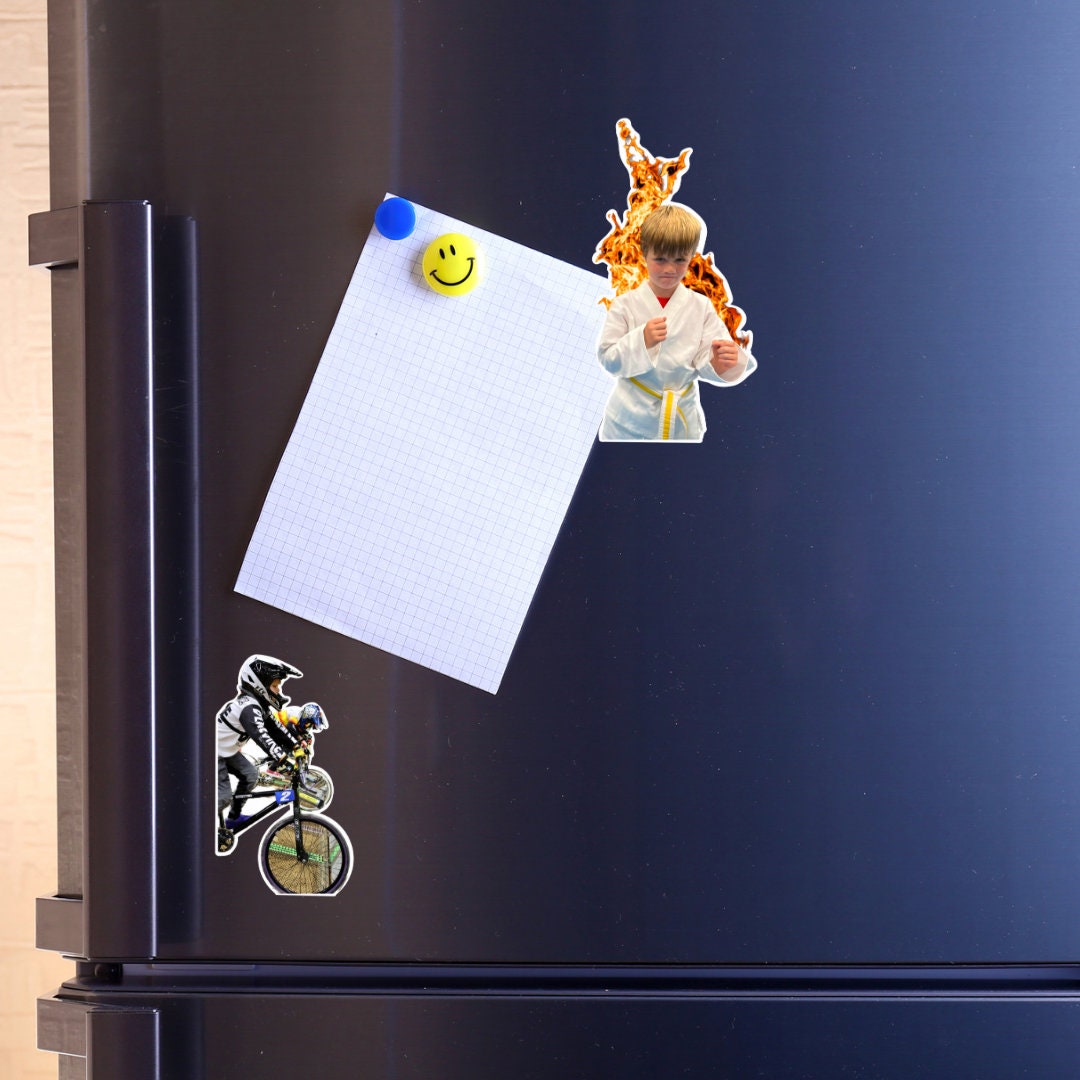 Custom photo magnets - personalized magnets for weddings, baby announcements, gifts and more