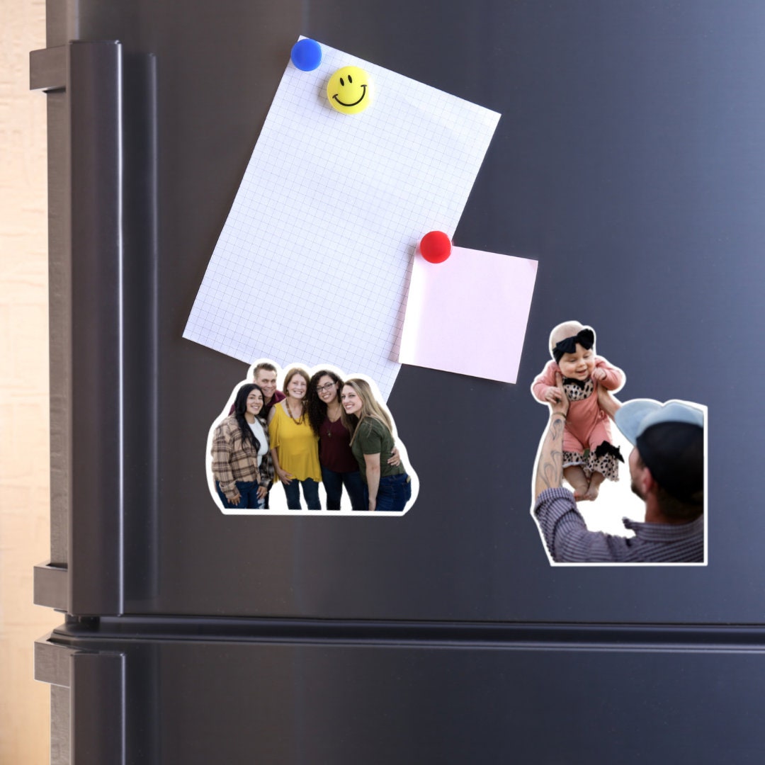 Custom photo magnets - personalized magnets for weddings, baby announcements, gifts and more