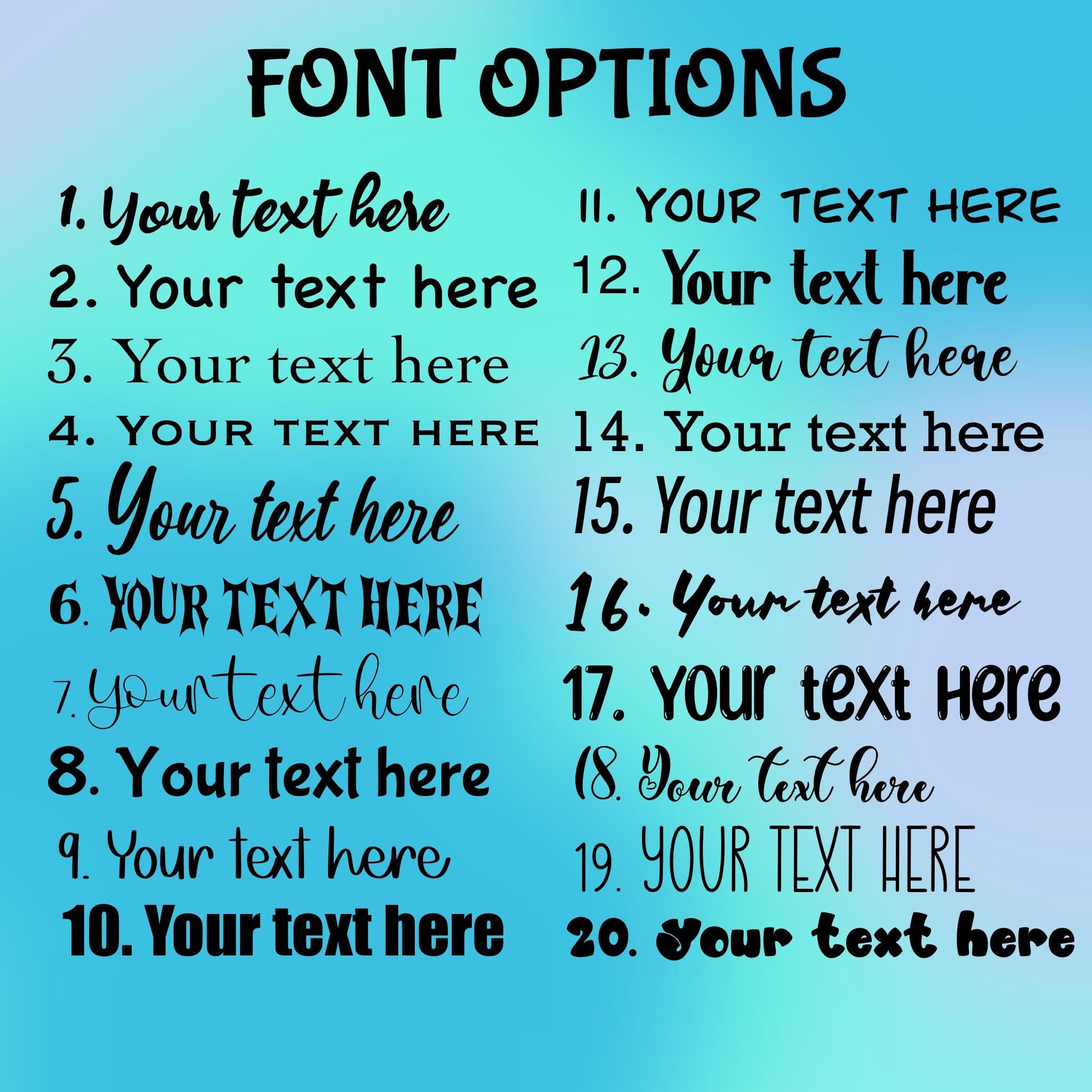 Custom Vinyl Decals | Personalized Image, Logo, Design, or Name | Indoor/Outdoor