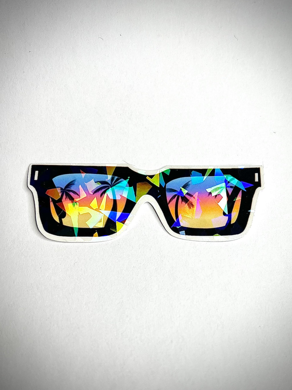 Beach Sunglasses Sticker - waterproof vinyl decal
