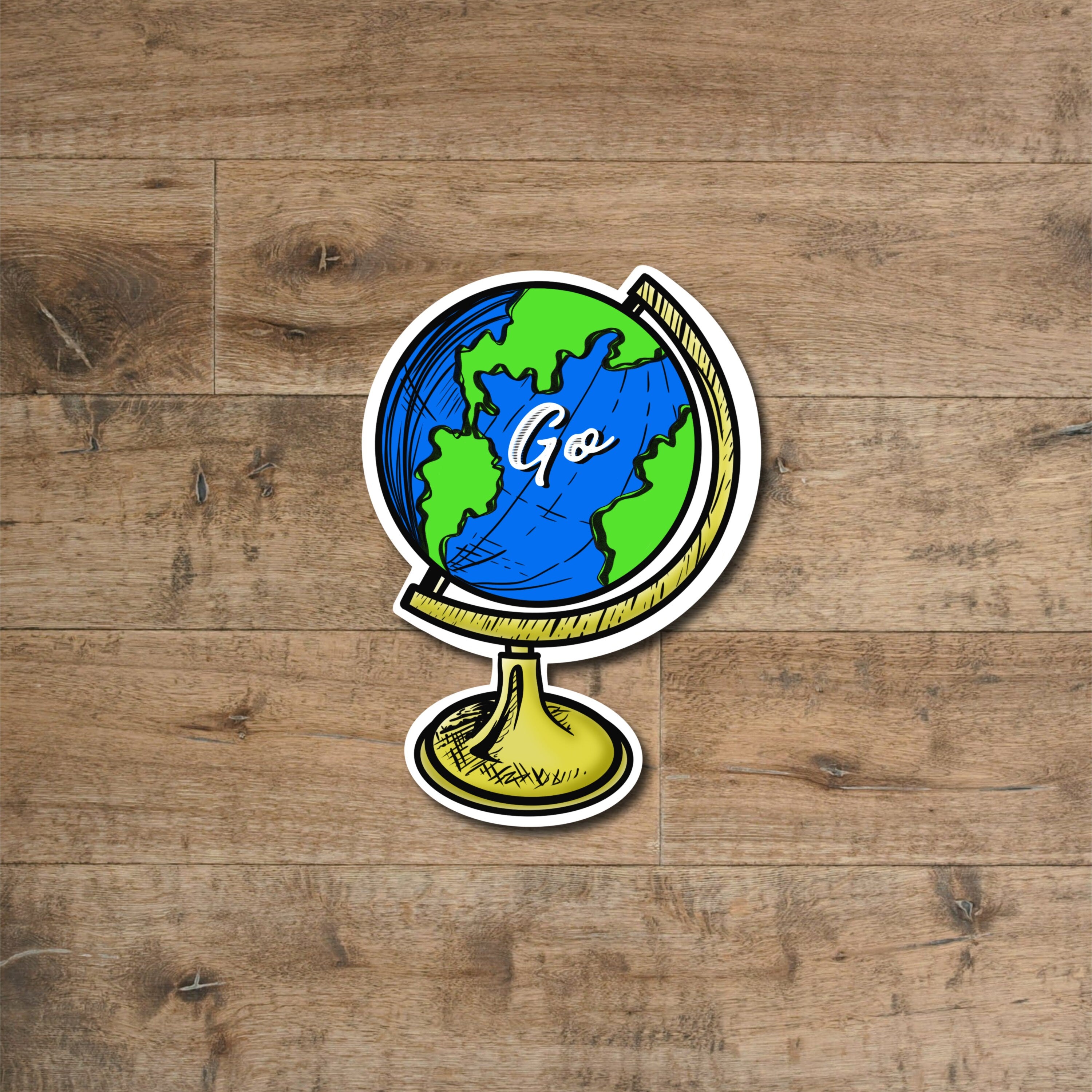 Call of adventure sticker - waterproof vinyl decal for laptops, mirrors, tumblers, and more