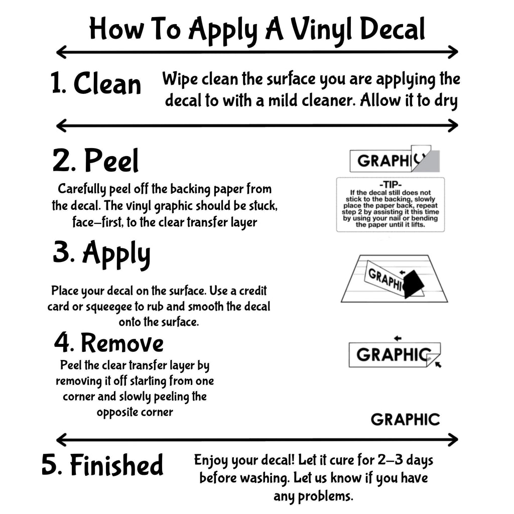 Custom Vinyl Decals | Personalized Image, Logo, Design, or Name | Indoor/Outdoor