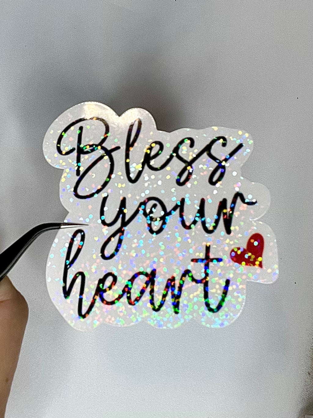 Bless Your Heart Sticker: Waterproof Vinyl Decal