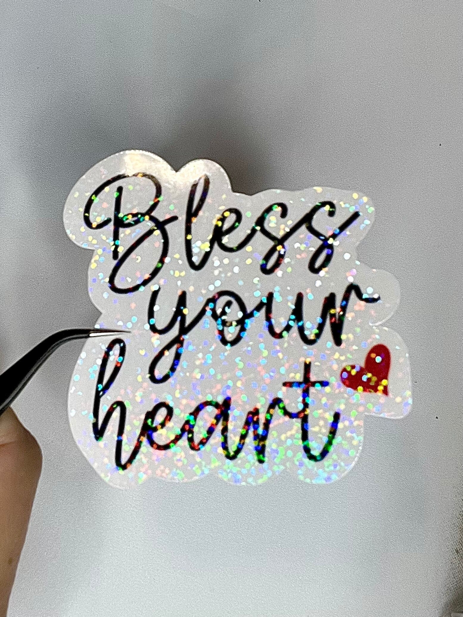 Bless Your Heart Sticker: Waterproof Vinyl Decal