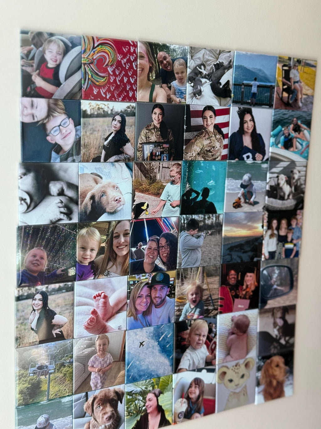 Custom Photo Magnets: Square Keepsake Gift, 2x2 inch