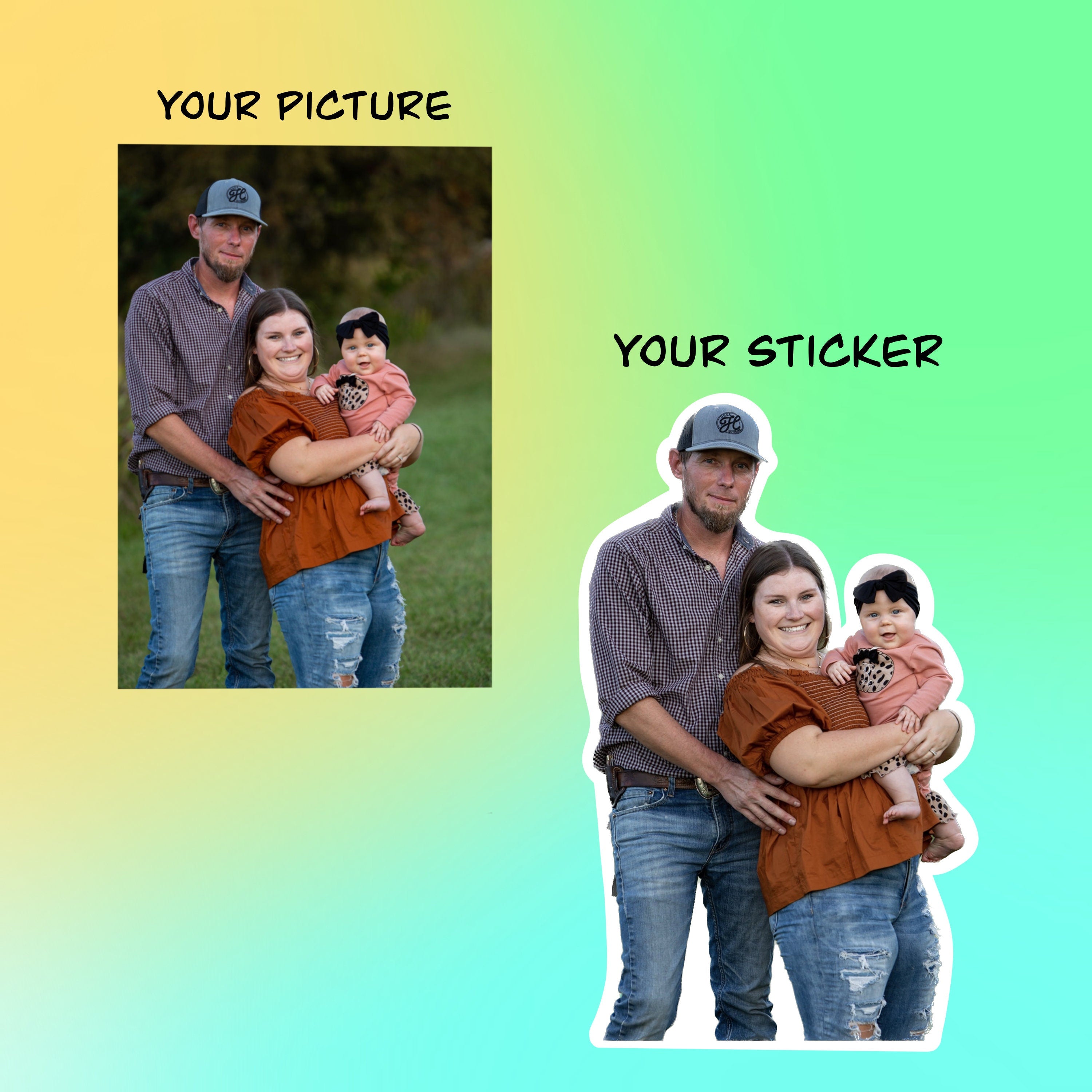 Personalized Waterproof Vinyl Stickers