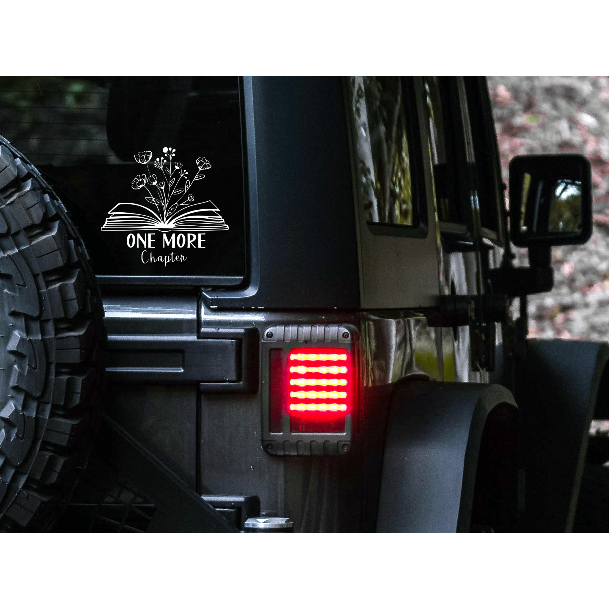 One More Chapter Decal | 83 Color Choices| Indoor/Outdoor Use