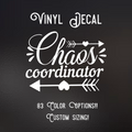 Chaos Coordinator | 83 Color Choices| Indoor/Outdoor