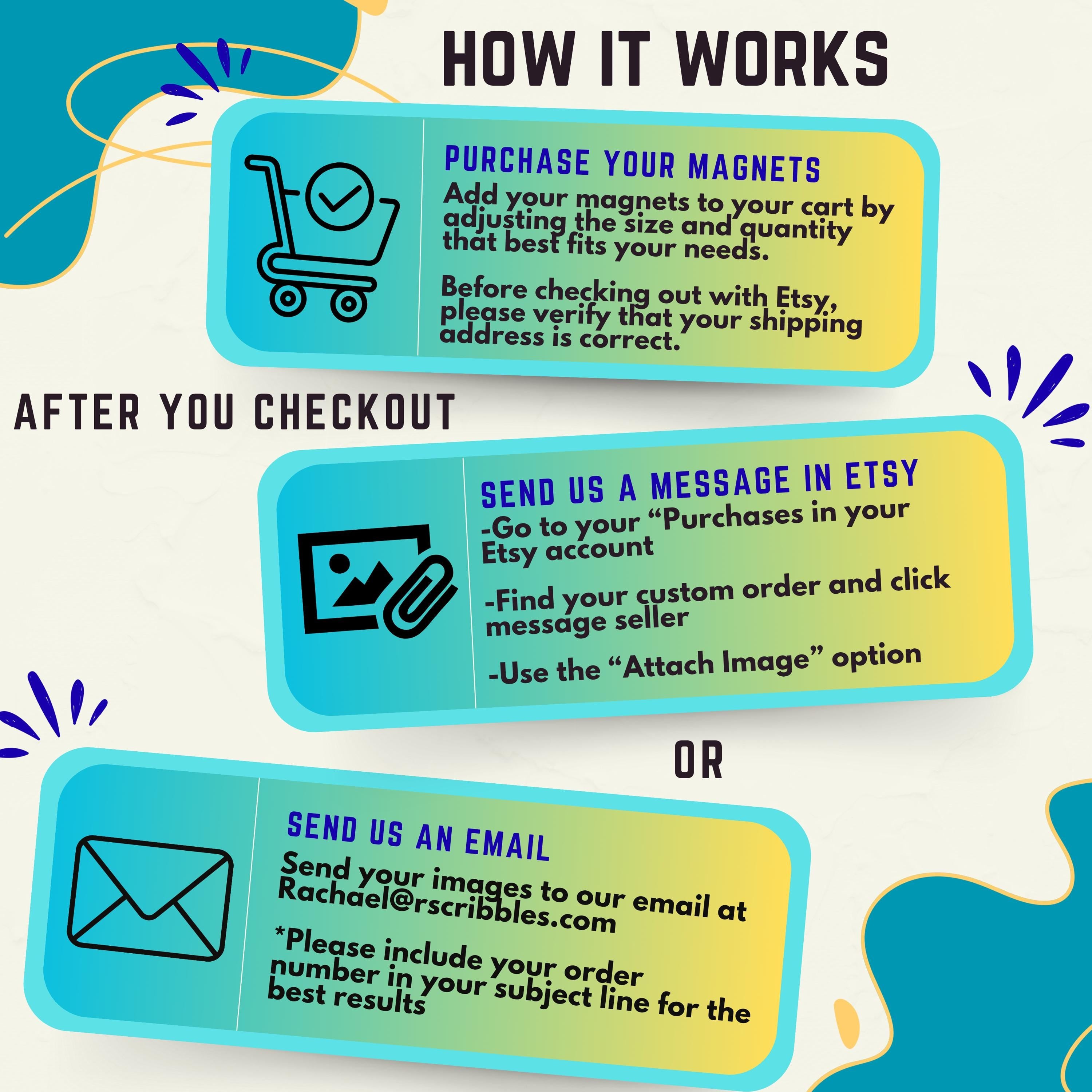 Custom Photo Magnets: Square Keepsake, Personalized Gift