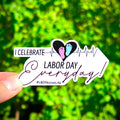 Labor and Delivery Nurse Sticker: Waterproof Holographic OB Gift