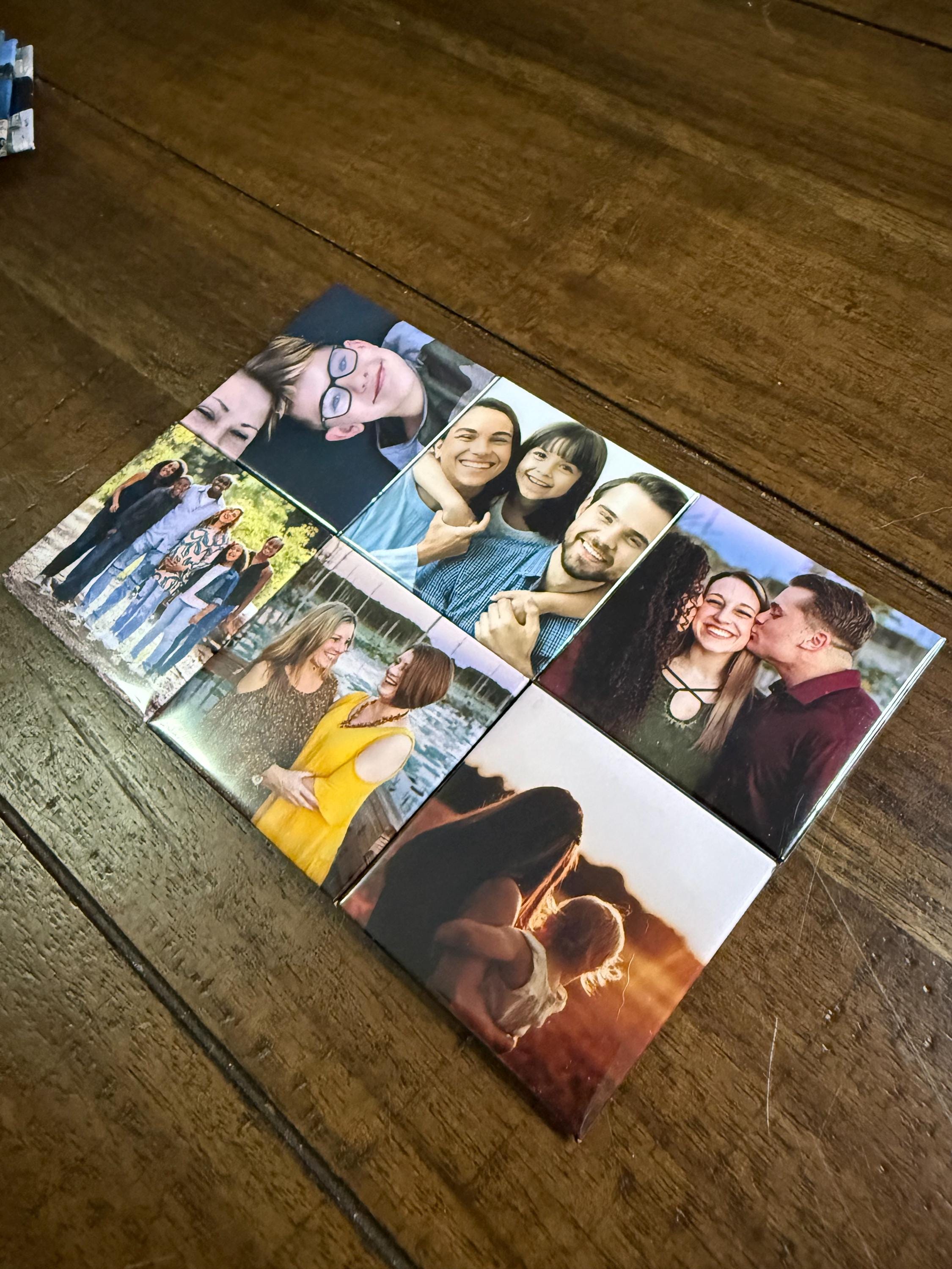 Custom Photo Magnets: Square Keepsake, Personalized Gift