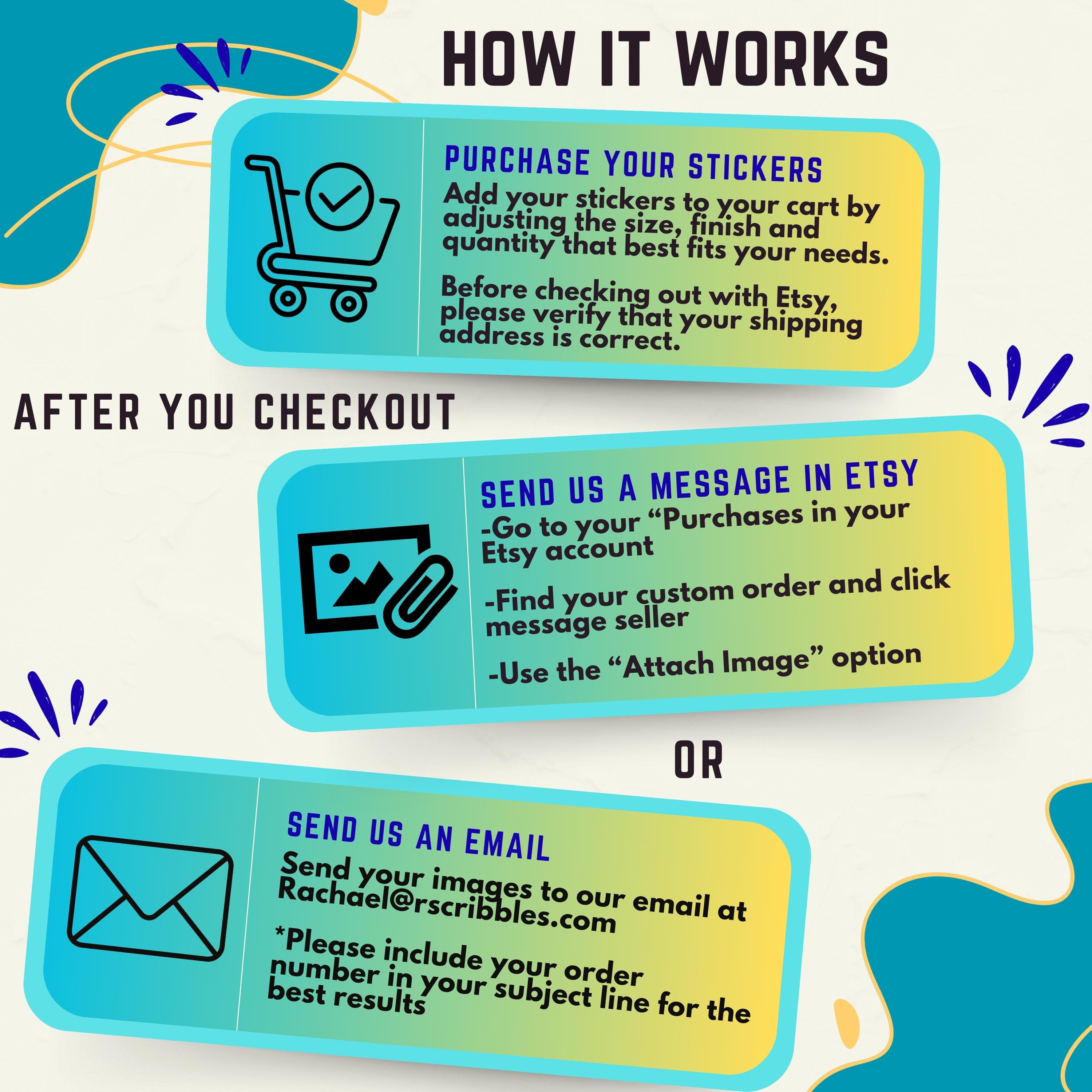 Personalized Waterproof Vinyl Stickers