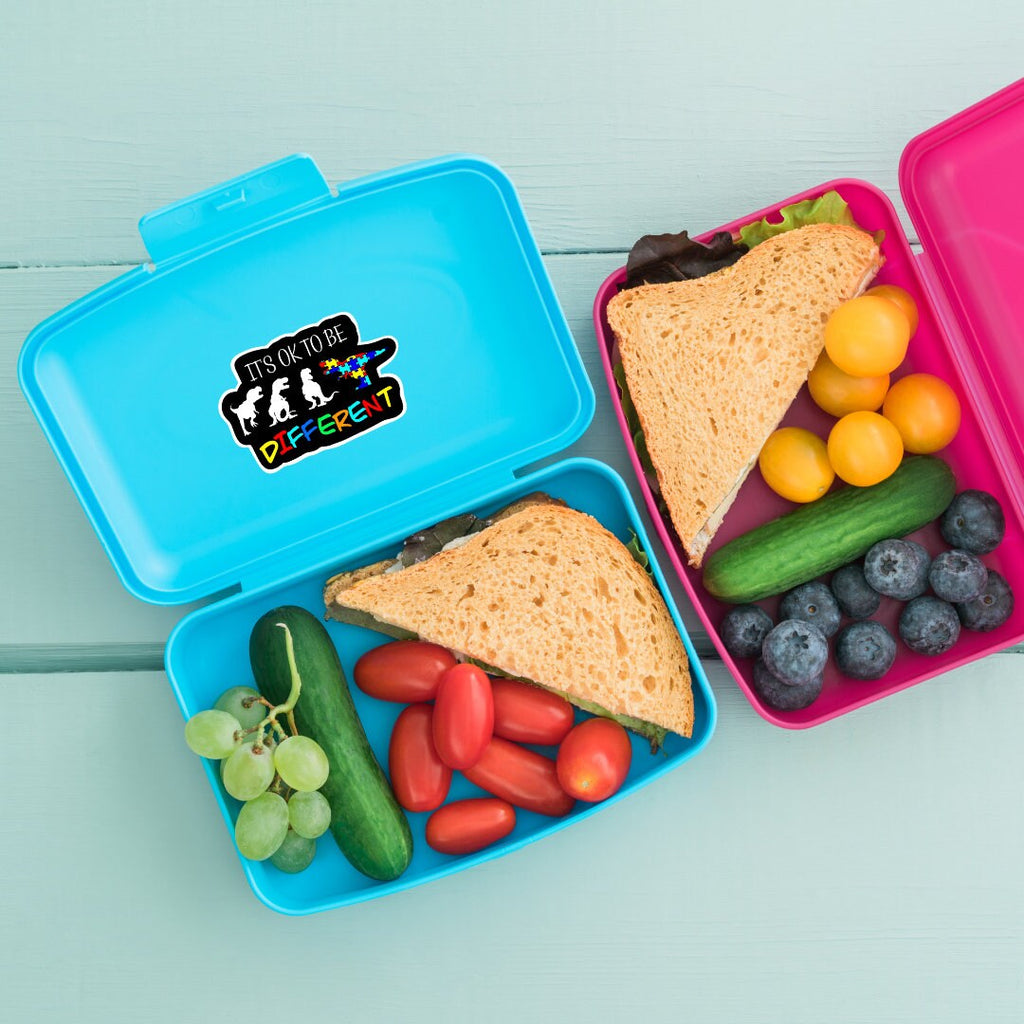 Autism Awareness Dinosaur Sticker: Waterproof Vinyl Decal